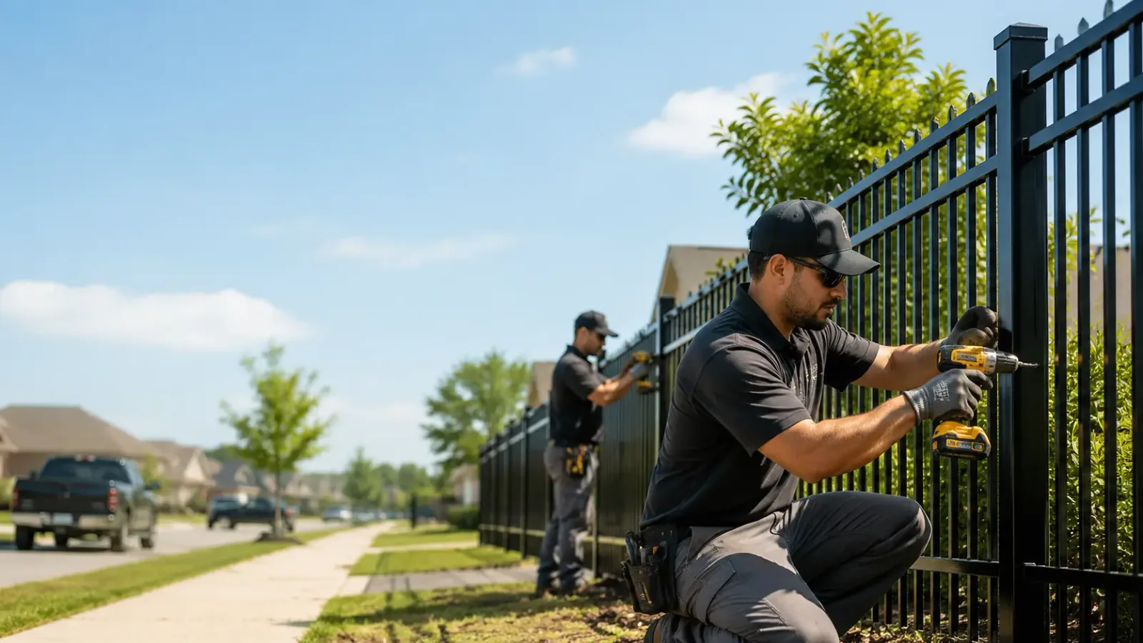 Metal Fence Installation in Albertson, NY